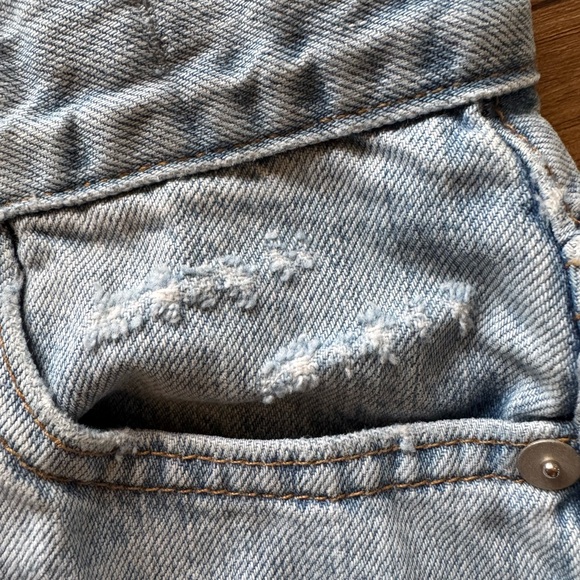 Madewell High Rise The Perfect Summer Light Wash Jeans Sz 25 - Picture 9 of 11